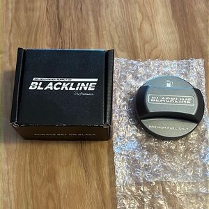 New BLACKLINE Performance Fuel Cap Cover - Gray